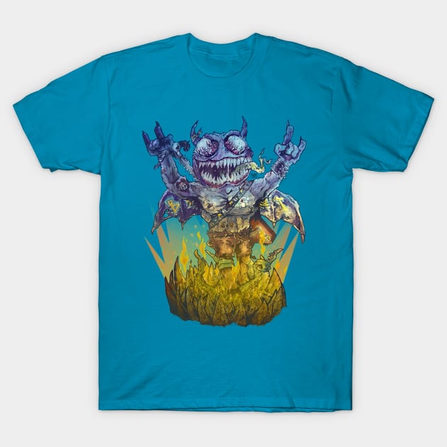 HEAVY METAL DEMON T-Shirt by MatheussBerant